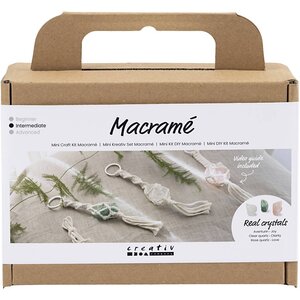 Creativ Company Hobbyset Macramé Sleutelhangers maken