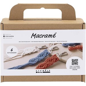 Creativ Company DIY Macramé Sleutelhangers