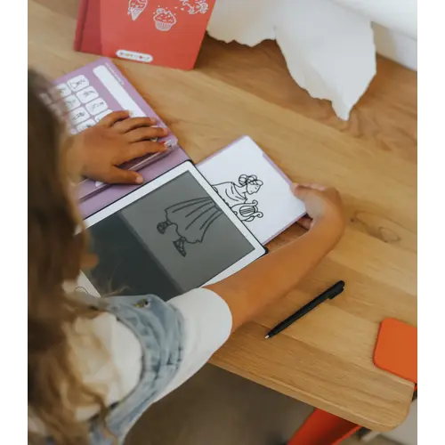 Kidywolf Kidywolf Kidydraw Tekenboekje mini met LCD scherm - Dinosaurs Kidywolf Kidywolf Kidydraw Tekenboekje mini met LCD scherm - Dinosaurs