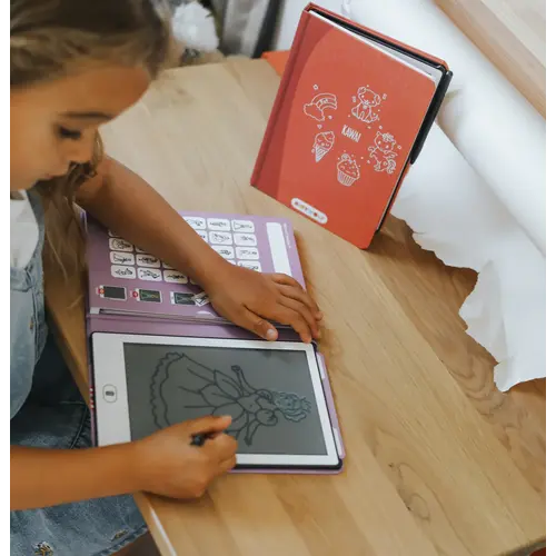 Kidywolf Kidywolf Kidydraw Tekenboekje mini met LCD scherm - "er was eens" Kidywolf Kidywolf Kidydraw Tekenboekje mini met LCD scherm - "er was eens"