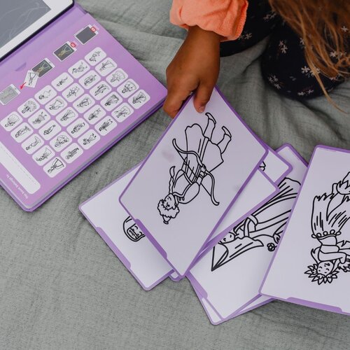 Kidywolf Kidywolf Kidydraw Tekenboekje mini met LCD scherm - Dieren Kidywolf Kidywolf Kidydraw Tekenboekje mini met LCD scherm - Dieren