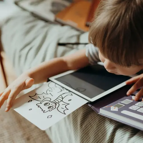 Kidywolf Kidywolf Kidydraw Tekenboekje mini met LCD scherm - Dieren Kidywolf Kidywolf Kidydraw Tekenboekje mini met LCD scherm - Dieren