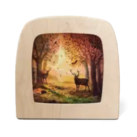 Vogel Geluk - Komorebi silhouet