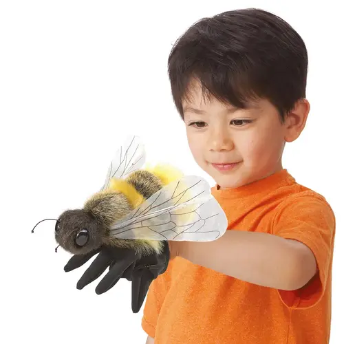 Folkmanis handpoppen en poppenkastpoppen Folkmanis handpop Honingbij