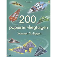 200 Papieren vliegtuigen
