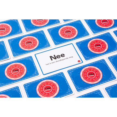 Omdenken - anders leren denken Omdenken dilemmakaarten, Twijfel, probleem of dilemma? Trek een kaart!