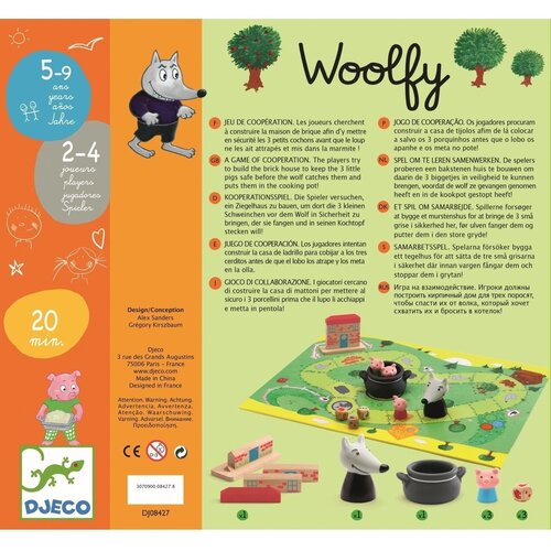 Djeco Djeco Woolfy - samenwerkingsspel, vanaf 5 jaar