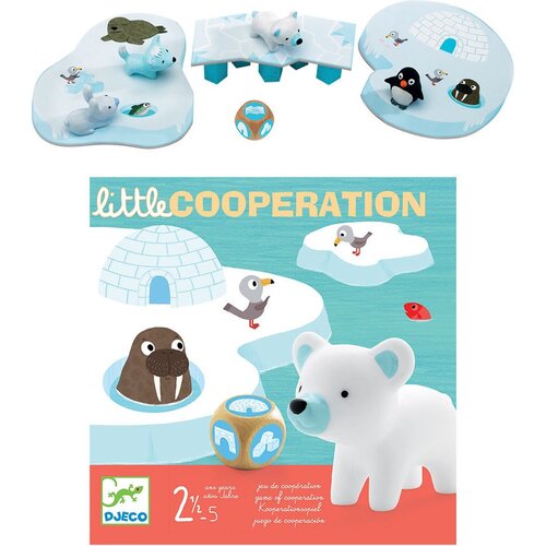 Djeco Djeco Noordpool Little Cooperation - coöperatief spel, vanaf 2,5 jaar