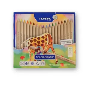 Lyra Lyra kleurreuzen - 18 stuks ongelakt Lyra Lyra kleurreuzen - 18 stuks ongelakt