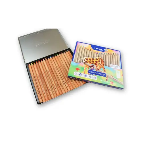Lyra Lyra 18 kleurreuzen - 18 potloden ongelakt Lyra Lyra 18 kleurreuzen - 18 potloden ongelakt