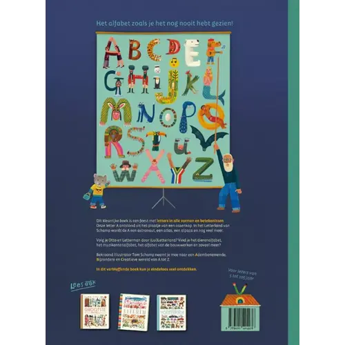 Lannoo kinderboeken Het Allermooiste, Buitengewone en Complete boek van alle letters, vanaf 5 jaar Lannoo kinderboeken Het Allermooiste, Buitengewone en Complete boek van alle letters, vanaf 5 jaar