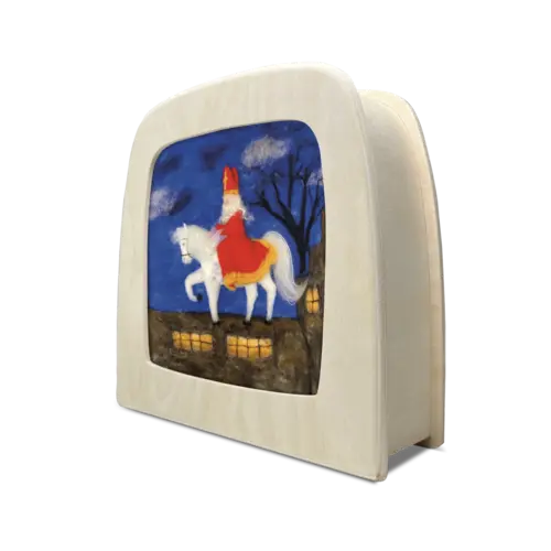 Toverlux Toverlux - Het wol feetje - dakbezorging silhouet Toverlux Toverlux - Het wol feetje - dakbezorging silhouet