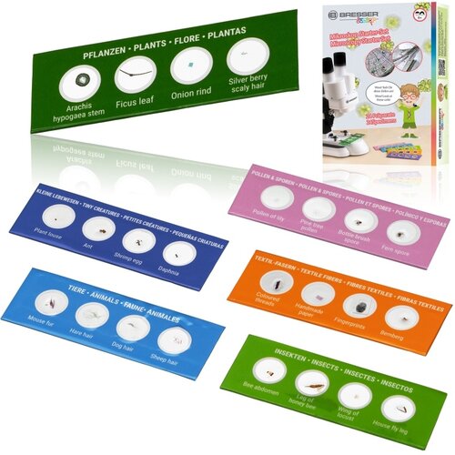 Bresser Bresser Junior microscoop startset met 24 permanente preparaten-1