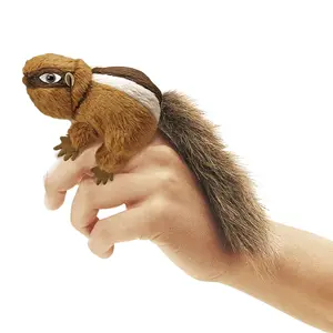 Folkmanis handpoppen en poppenkastpoppen Vingerpop Chipmunk Folkmanis handpoppen en poppenkastpoppen Vingerpop Chipmunk
