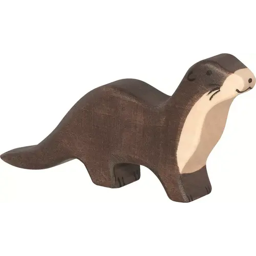 Holztiger Holztiger houten Zeeotter 10,5 cm