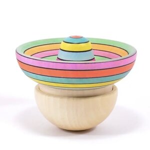 Mader houten tollen Babytol Roly Poly Sombrero lente