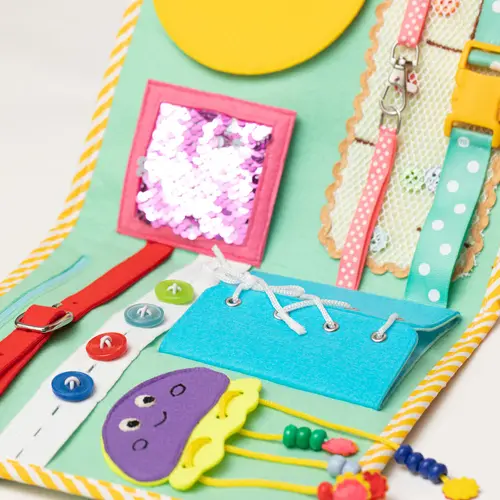 Jolly designs - Quiet Books Jolly Design 2 pagina's playbook - Space adventure, vanaf 24 maanden Jolly designs - Quiet Books Jolly Design 2 pagina's playbook - Space adventure, vanaf 24 maanden