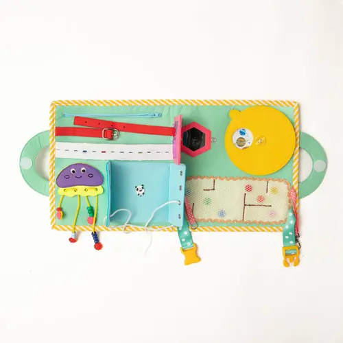 Jolly designs - Quiet Books Jolly Design 2 pagina's playbook - Space adventure, vanaf 24 maanden Jolly designs - Quiet Books Jolly Design 2 pagina's playbook - Space adventure, vanaf 24 maanden