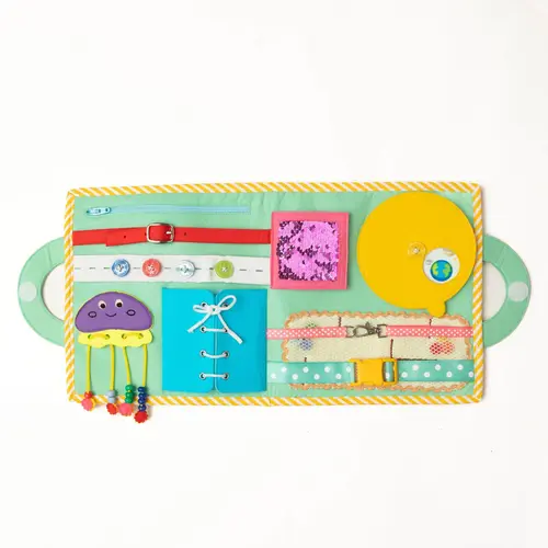 Jolly designs - Quiet Books Jolly Design 2 pagina's playbook - Space adventure, vanaf 24 maanden Jolly designs - Quiet Books Jolly Design 2 pagina's playbook - Space adventure, vanaf 24 maanden