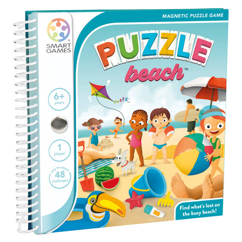 Smartgames Smartgames magneetpuzzel beach, vanaf 6 jaar
