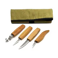 Professionele houtnijset - 4 messen