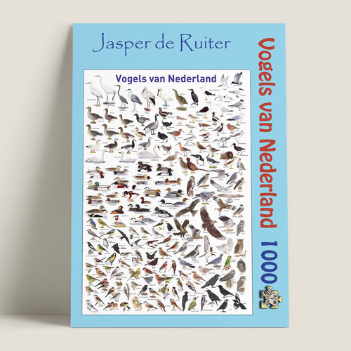 Tringa paintings natuurkaarten Legpuzzel Vogels van Nederland - 1000 stukjes