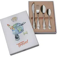 Kinderbestek 4 delig - Travel