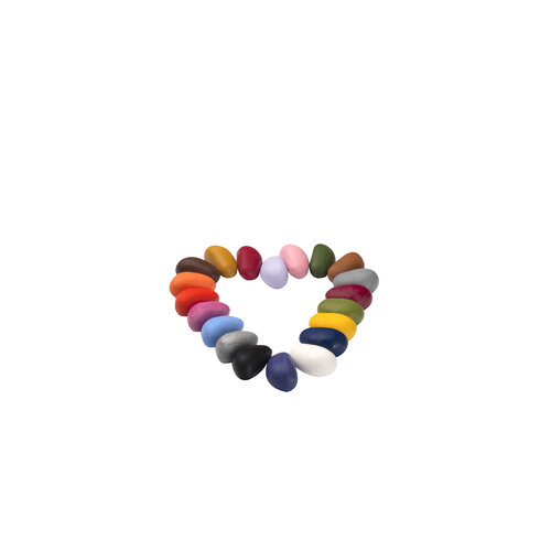 Crayon Rocks Crayon Rocks Heart bag - 20 sojawas pengreepkrijtjes