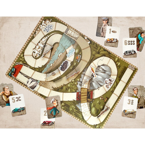 Marbushka fairtrade spellen Marbushka Grand Prix - bordspel - nieuwe versie, vanaf 6 jaar