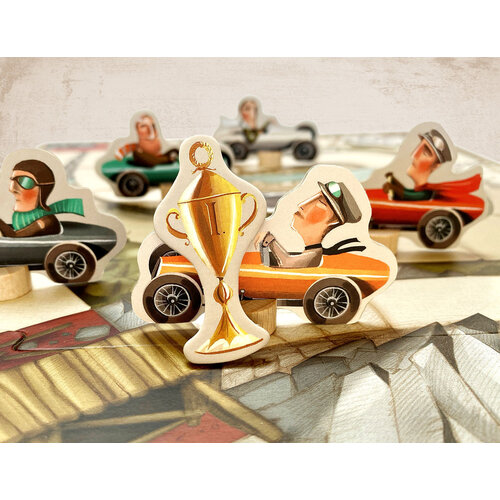 Marbushka fairtrade spellen Marbushka Grand Prix - bordspel - nieuwe versie, vanaf 6 jaar