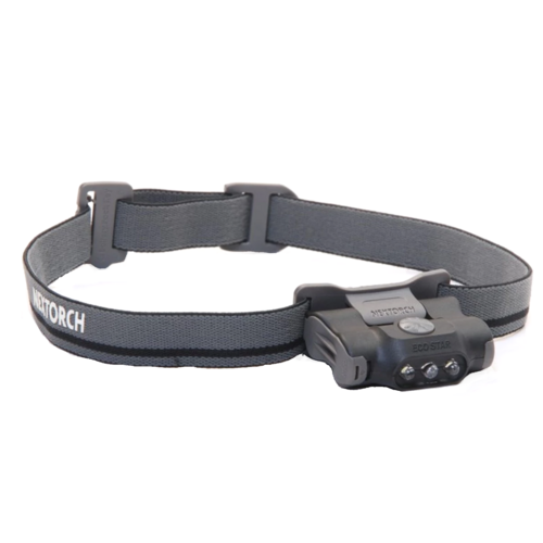 NexTorch NexTorch zwarte Hoofdlamp EcoStar met 4 standen