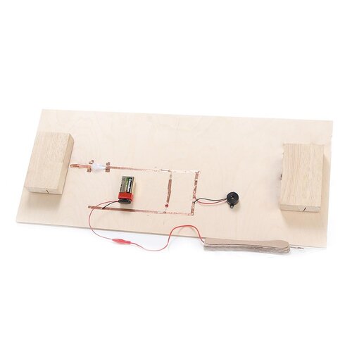 Velleman Tape-o-Tronics zenuwenspel vanaf 8 jaar om zelf te maken Velleman Tape-o-Tronics zenuwenspel vanaf 8 jaar om zelf te maken