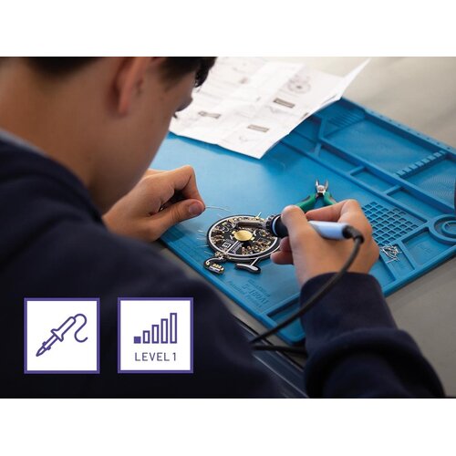 Velleman Elektronisch theelichtje soldeerkit met gele led Velleman Elektronisch theelichtje soldeerkit met gele led