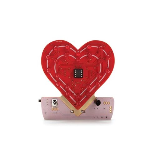 Velleman Knipperend hartje soldeerkit met leds en infrarood Velleman Knipperend hartje soldeerkit met leds en infrarood