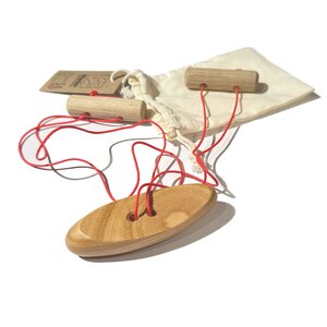 Mader houten tollen Houten vliegwiel Buzzwood