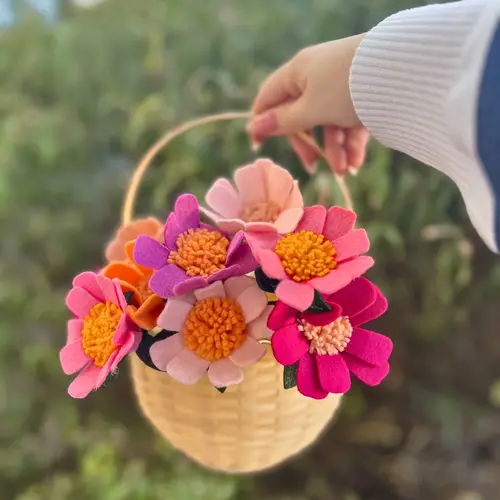 Filges Bioland wolvilt handwerkset pastel of bont 20x15 cm