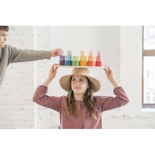 Grapat Grapat - stapelbakjes in 6 kleurschakeringen