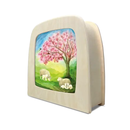 Toverlux Toverlux Vogel Geluk - Little Lambs silhouet