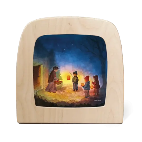 Toverlux Toverlux Vogel Geluk - Sint Maarten silhouet