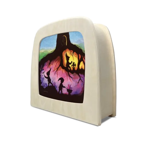 Toverlux Toverlux Vogel Geluk - Dwergen silhouet