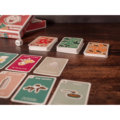 Blije baby spel - Het kaartspel vol babychaos