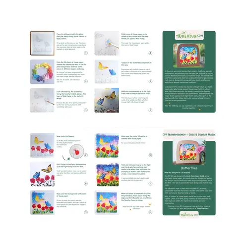 Toverlux Toverlux DIY Zelfgemaakte transparant - Zomer - 2026 collectie