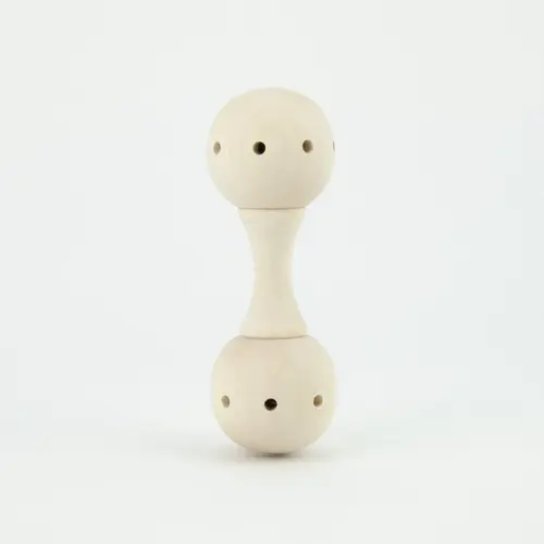 Mader houten tollen Mader houten rammelaar met belletjes, vanaf 0 jaar