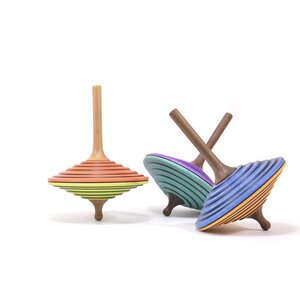 Mader houten tollen Tol Tukan 7,5 cm