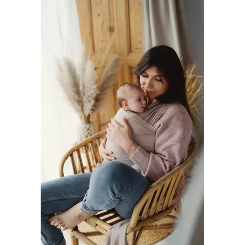 Little Frog Little Frog - Rekbare draagdoek - Beige