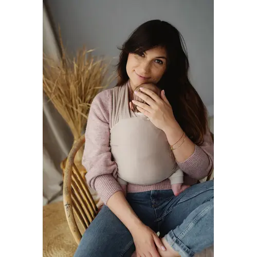 Little Frog Little Frog - Rekbare draagdoek - Beige