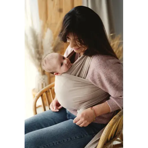 Little Frog Little Frog - Rekbare draagdoek - Beige