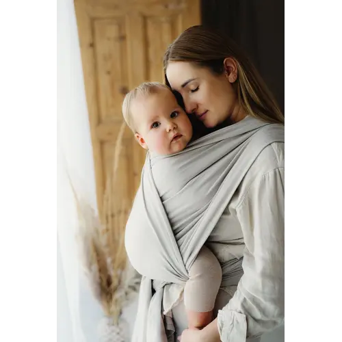 Little Frog Little Frog - Geweven draagdoek - Beige moonstone maat 6