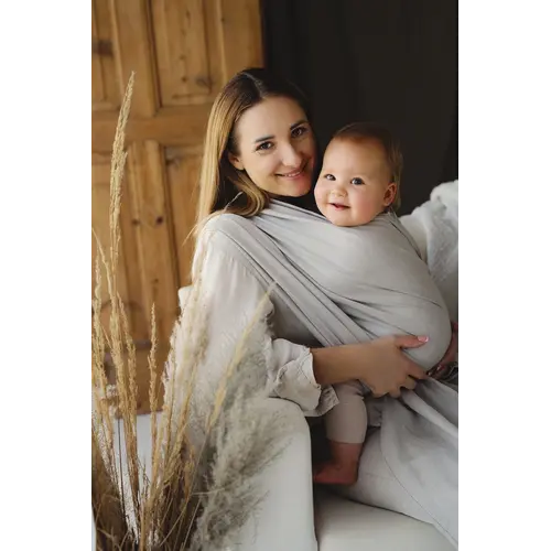 Little Frog Little Frog - Geweven draagdoek - Beige moonstone maat 6