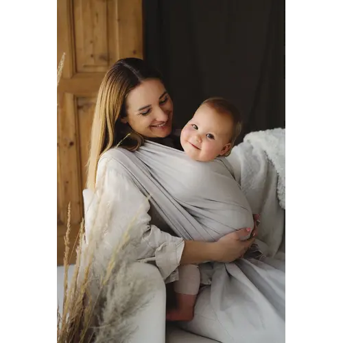 Little Frog Little Frog - Geweven draagdoek - Beige moonstone maat 6